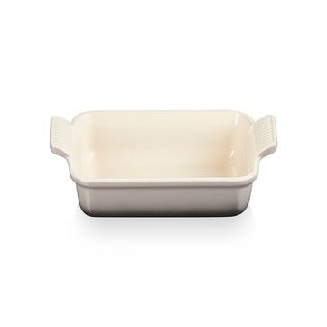 Stoneware Rectangular Dish - 19cm; Flint