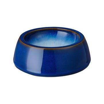 Blue Haze Pet Bowl, D17 x H6cm, Blue