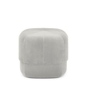 Circus Small Pouf  H40 x D46cm Grey