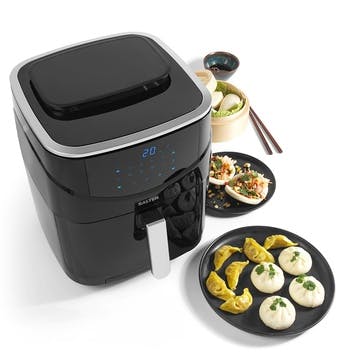 XL Digital  Steam Air Fryer 6.5, Black