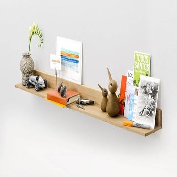 Platform 2 Shelf H60 x W100cm, Oak