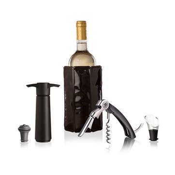 5 Piece Wine Original Set  Black