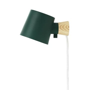 Rise Wall Light L17 x D10 x H9.7cm Petrol Green