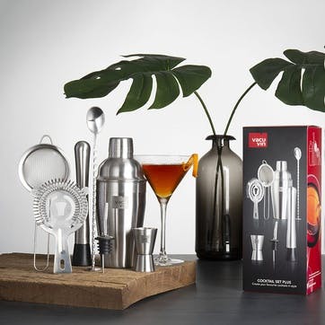 7 Piece Cocktail Set, Steel