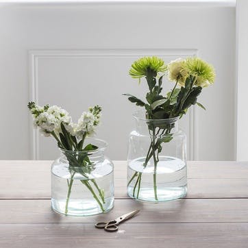 Broadwell Vase H25cm, Clear