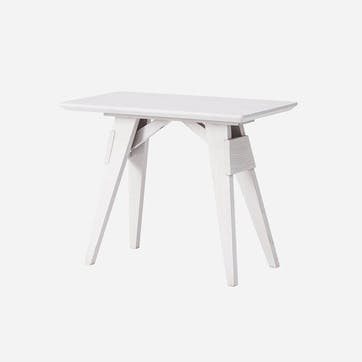 Arco, Small Table, White