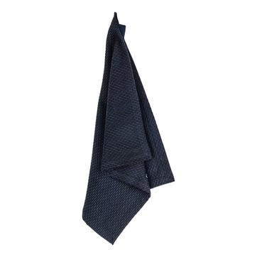 Pique Weave Kitchen Wash Cloth, L35 x W30cm, Dark Blue