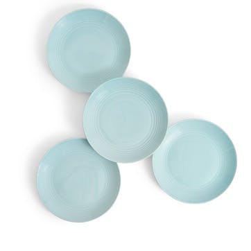 Gordon Ramsay Maze Set of 4 Plates D28cm, Blue