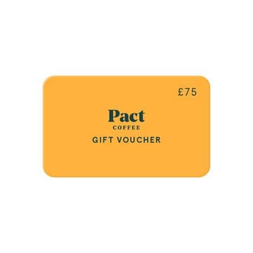 £75 Pact Coffee Gift Voucher