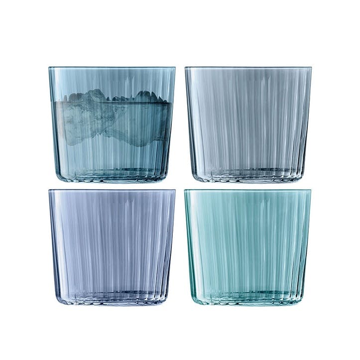 Gems Set of 4 Tumblers 310ml, Sapphire