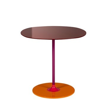 Piero Lissoni 2021 Thierry Table, Burgundy