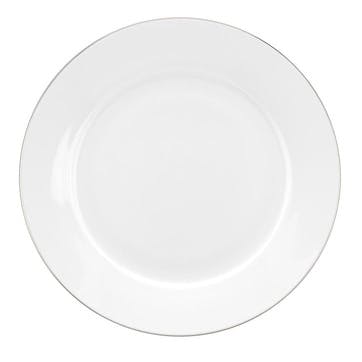 Serendipity Set of 4 Side Plates D20cm, Platinum