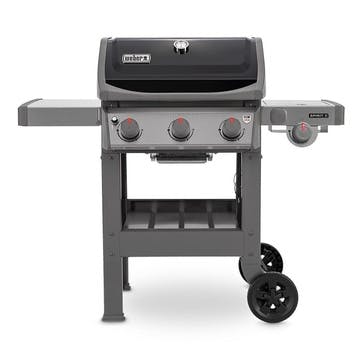 Gas barbecue - E-320 GBS, H145 x W132 x D66cm, Weber, Spirit II, black