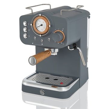 Nordic Espresso Machine, Slate Grey