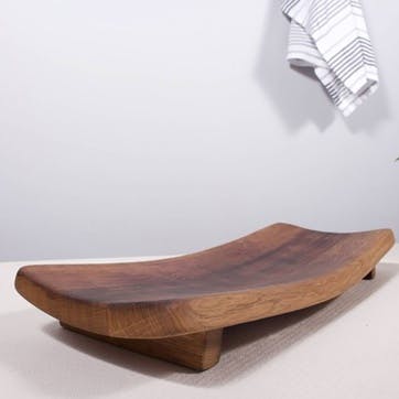 Reclaimed Oak Serving Platter L48 × W24cm, Wood