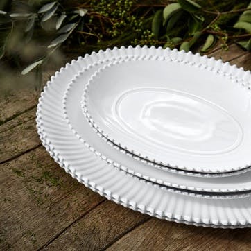 Pearl Oval Serving Platter