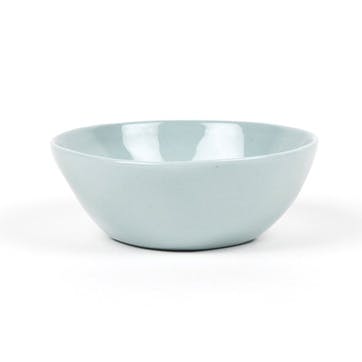 Set of 4 small dipping bowls, D8.5 x H3cm, Quail's Egg, pale blue