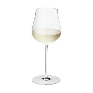 Sky Set of 6 White Wine Glasses 350ml, Clear