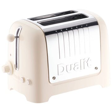 Lite Toaster - 2 Slot; Canvas White