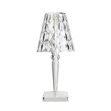 Wireless Ferruccio Laviani 2019 Big Battery Lamp, Crystal