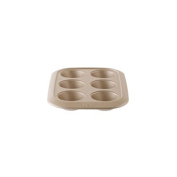 Leo Balance  6 Cup Cupcake Pan, Carbon Steel