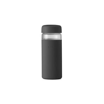 The Porter Wide Mouth Water Bottle 470ml, Charcoal