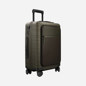 M5 Multi Shell Smart Cabin Luggage W40 x H55 x D23cm, Dark Olive