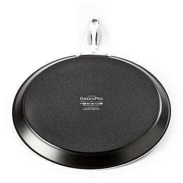 Royal Ceramic Non Stick Open Pancake Pan 28cm, Black