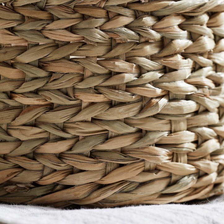 Seagrass Heart Shaped Bread Basket