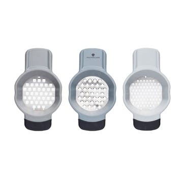 Smart Space Three-In-One Grater Set