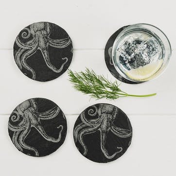 Octopus Coaster, Set of 4