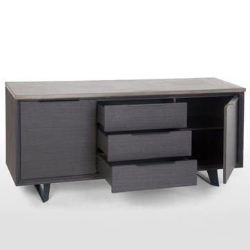 Boone Sideboard, Concrete resin top