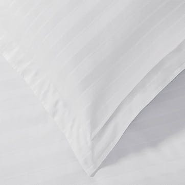 Malmo, Standard Oxford Pillowcase, White