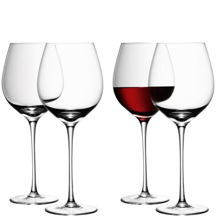 LSA Wine Red Wine Glass 750ml, Set of 4