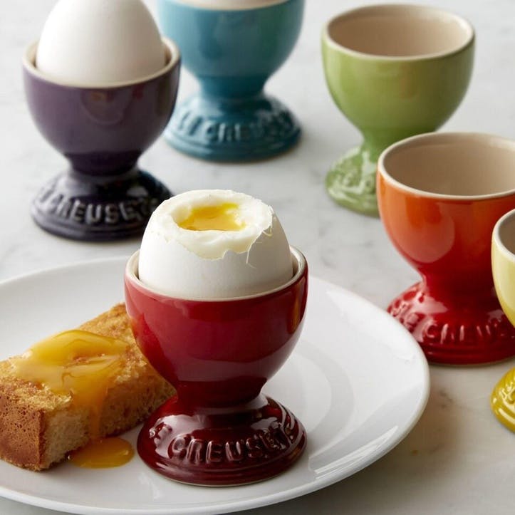 Rainbow Egg Cups, Set of 6