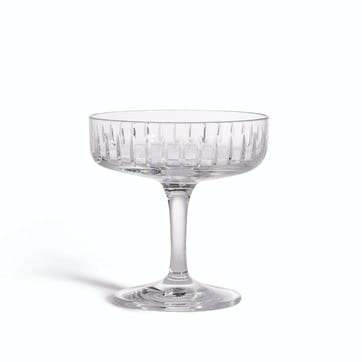 Roebling Cut Crystal, Coupe, Clear