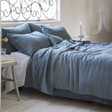 Oxford Pillowcase, Parisian Blue