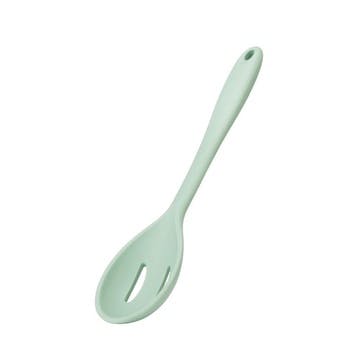 Silicone Slotted Spoon, Mint