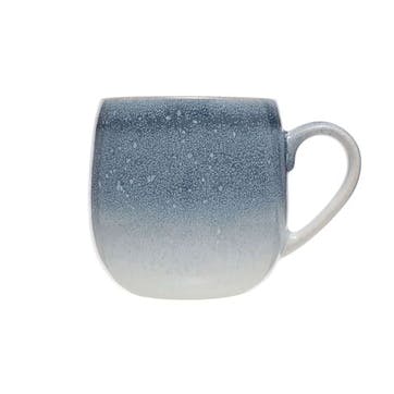 Ombre Mug , 450ml, Blue
