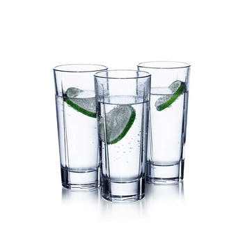 Set of 4 Tumblers , 300ml, Clear