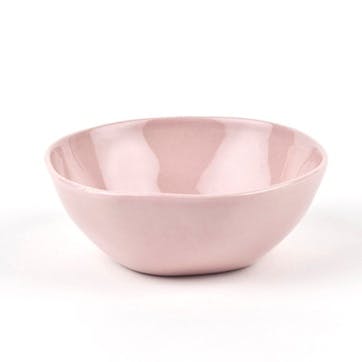 Set of 4 small dipping bowls, D8.5 x H3cm, Quail's Egg, pale pink