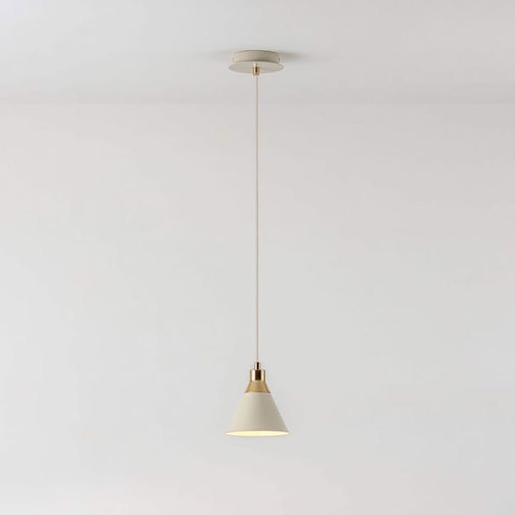 Cone Pendant Light H189cm, Sand