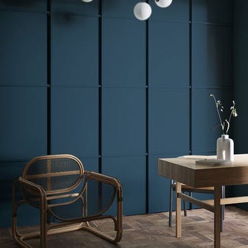 The Establishment Flat Matt Wall & Ceiling Paint 2.5L, Greyed Dark Blue