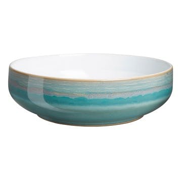 Azure Coast Serving Bowl, 24.5cm, Blue