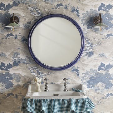 Cinders Mirror 60cm, Blue