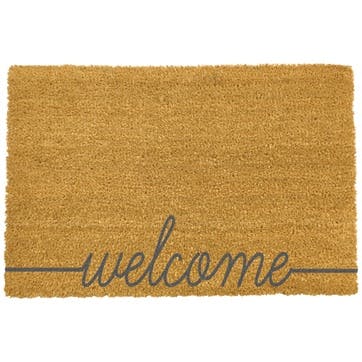 Welcome Scribble Doormat, Grey