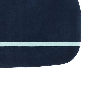 Oona Rug L200 x W90cm, Blue