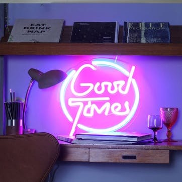 'Good Times' LED Neon Light