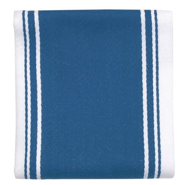 Striped Tea Towel, Moroccan Blue
