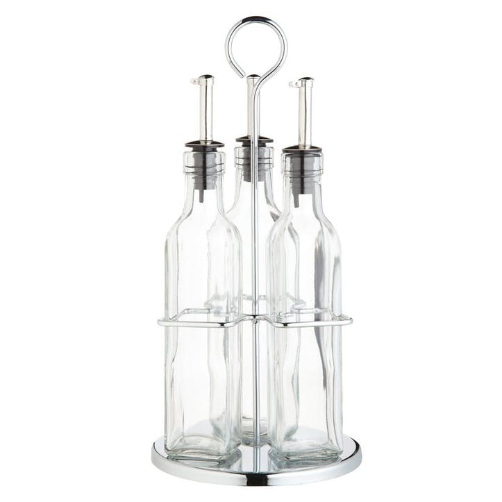 Italian Collection Glass, Oil & Vinegar Set